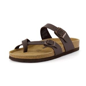 Cushionare Luna Cork Footbed Sandal Size 6 W